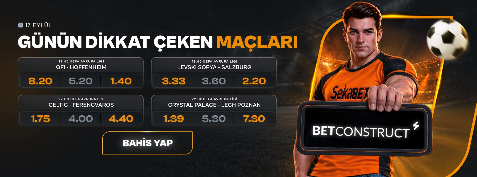Günün karşılaşmaları Bc